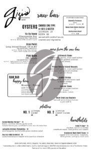 Dinner Menu back 12/13/19